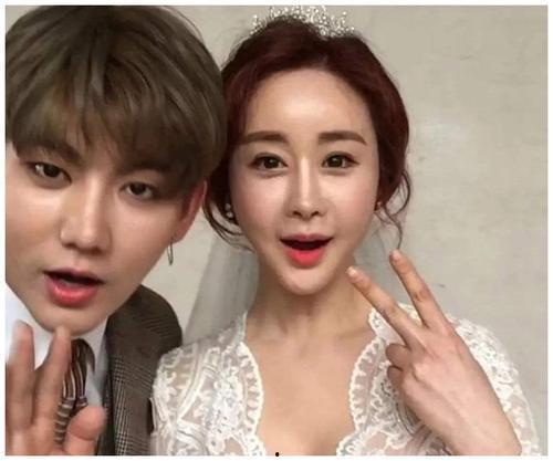 韩国女星和网红结婚,甜蜜跨界婚姻引关注
